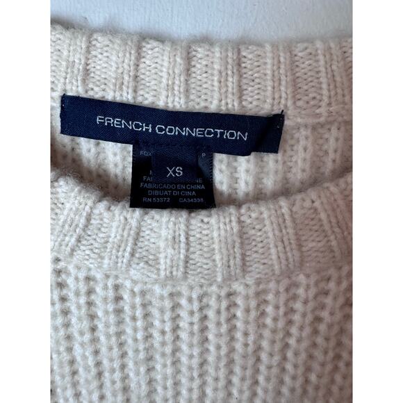 French Connection Women's Kessp Puff-Sleeve Midi Sweater Dress XS NWT - Picture 8 of 13